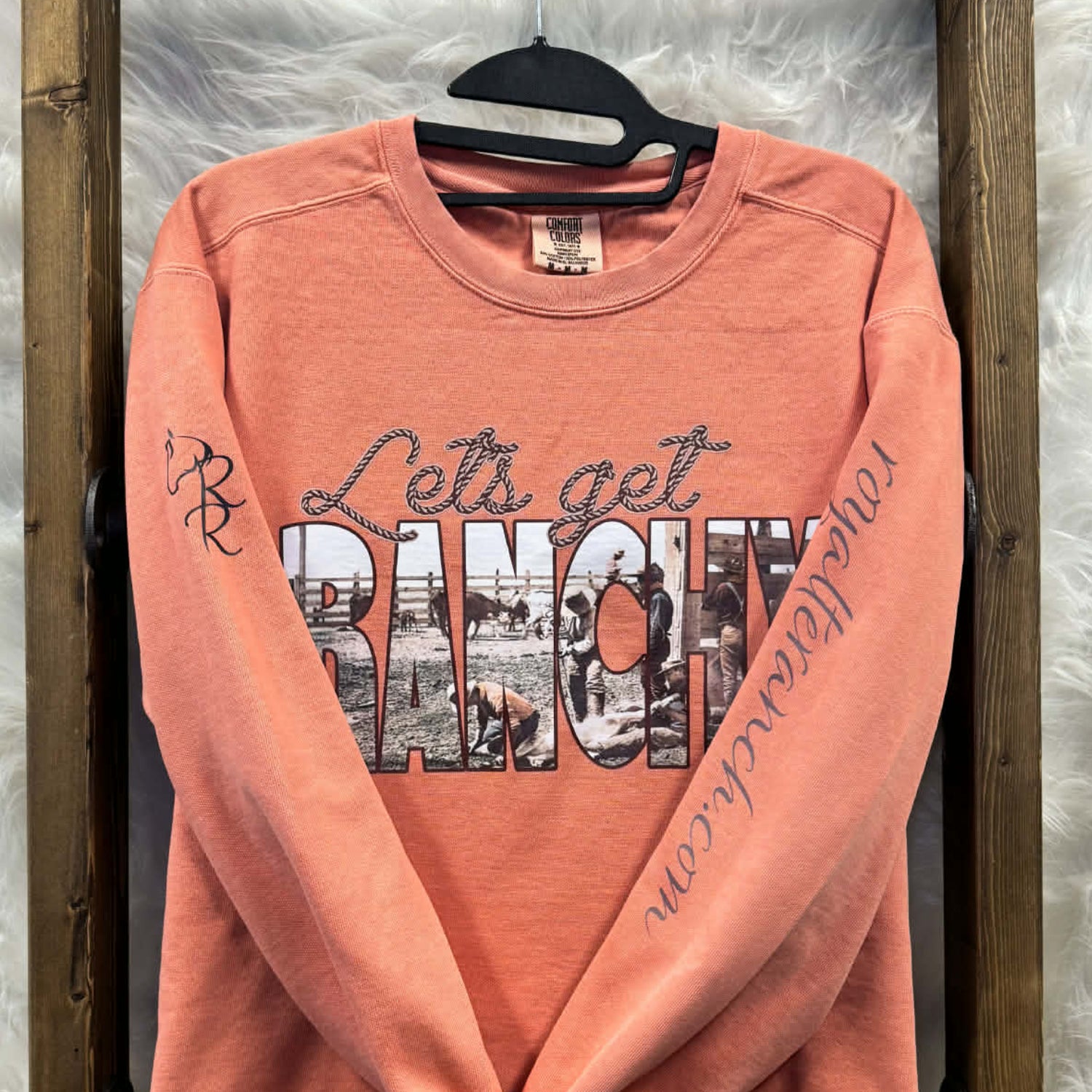 Lets Get Ranchy Crew Neck Sweatshirt