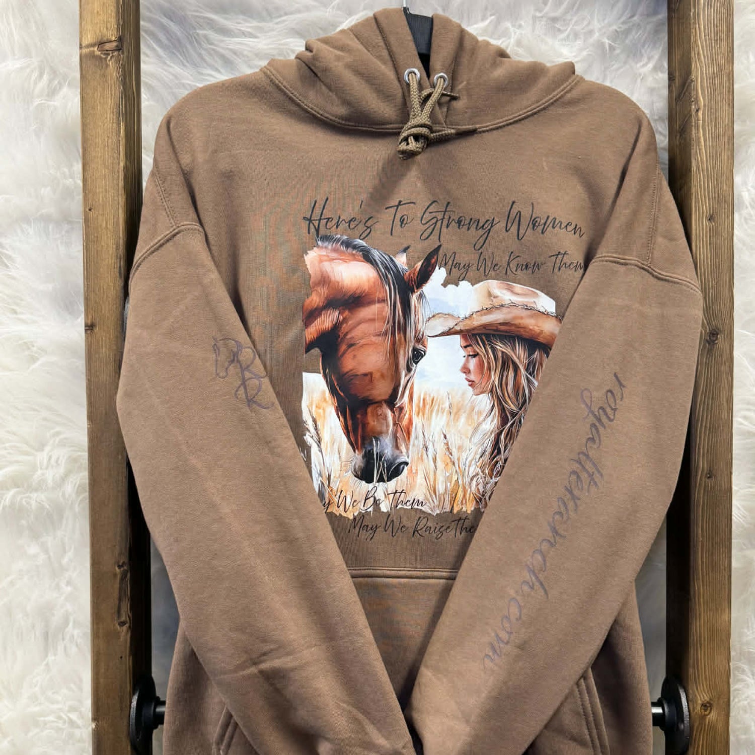 Strong Women Hooded Sweatshirt