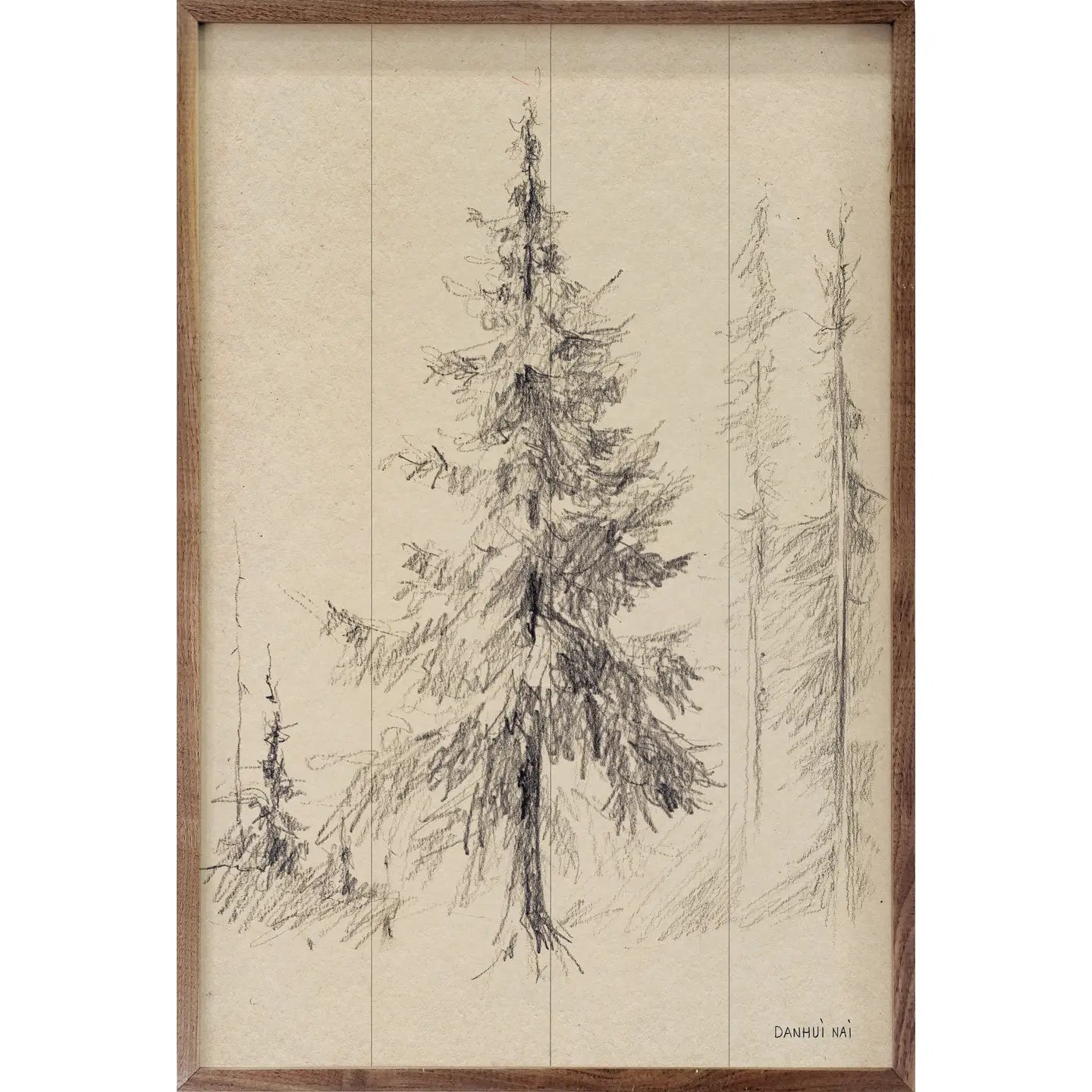 Elegant Pine Wood Art