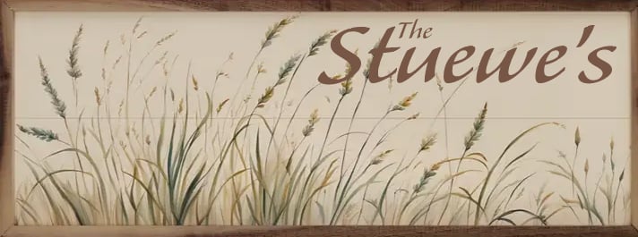 Simple Field Wood Art