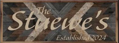 Patterned Rustic Gray Wood Art