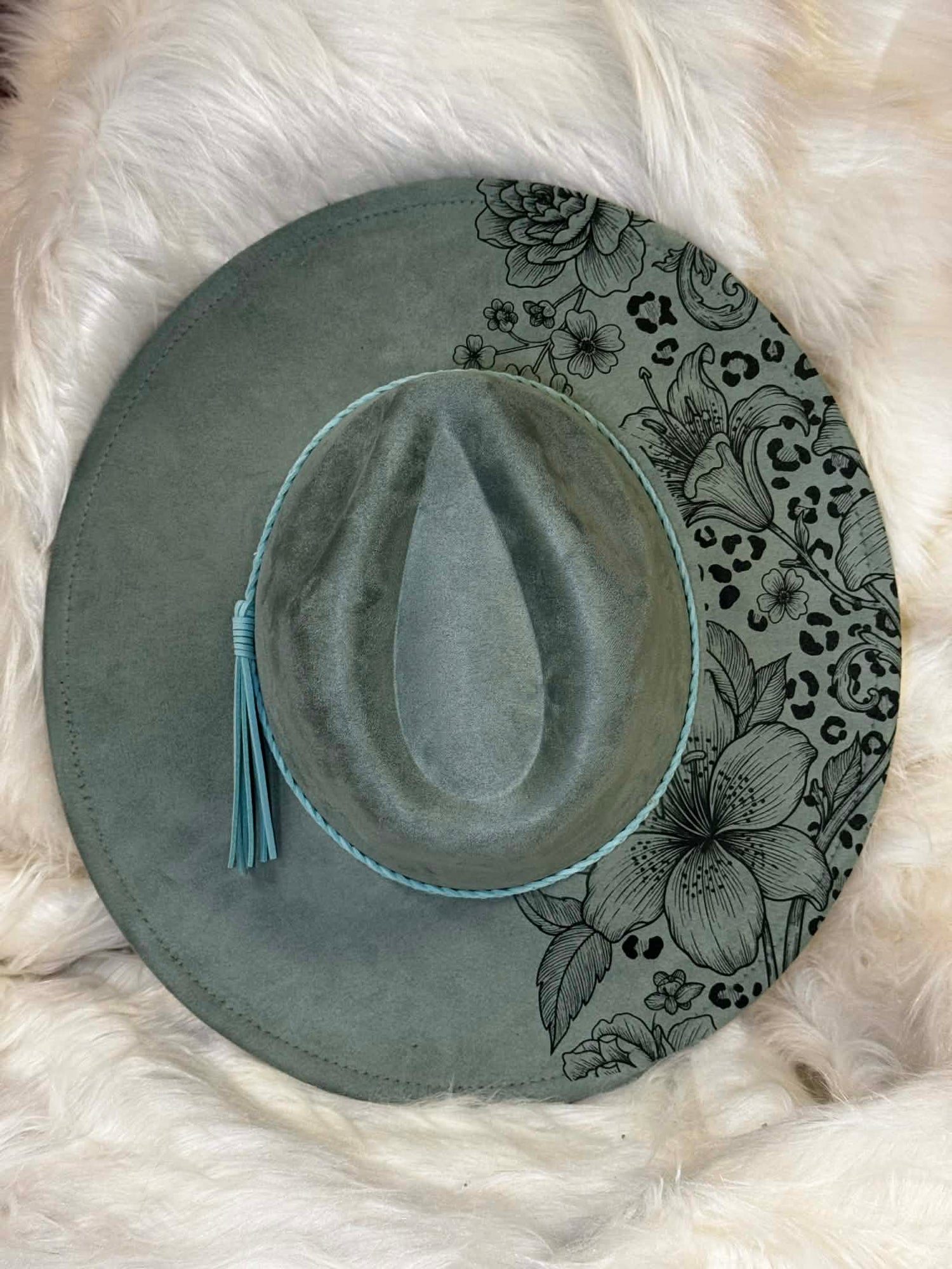 Customizable Vegan Suede Hat