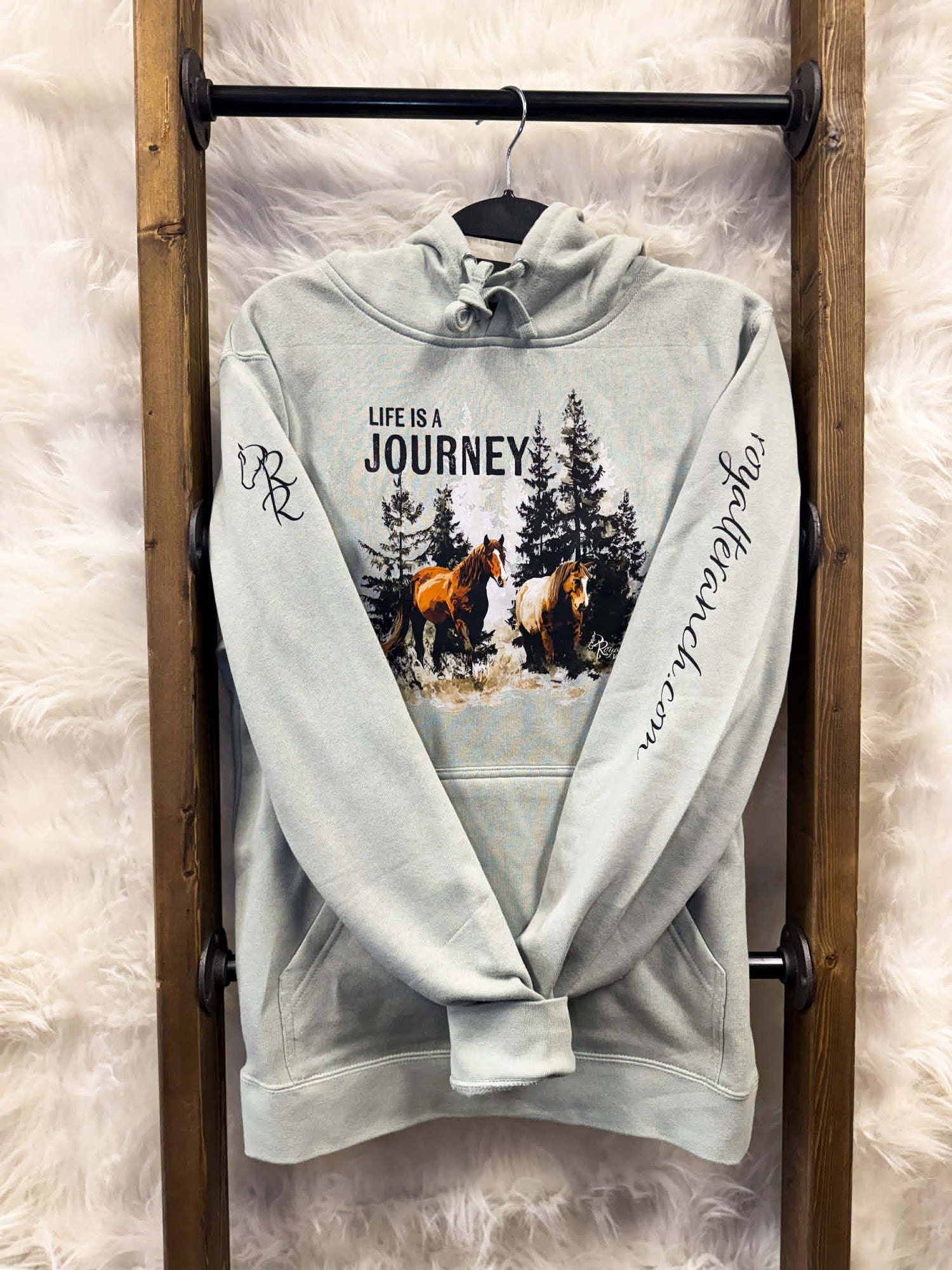 Life Is a Journey Hooded Sweatshirt
