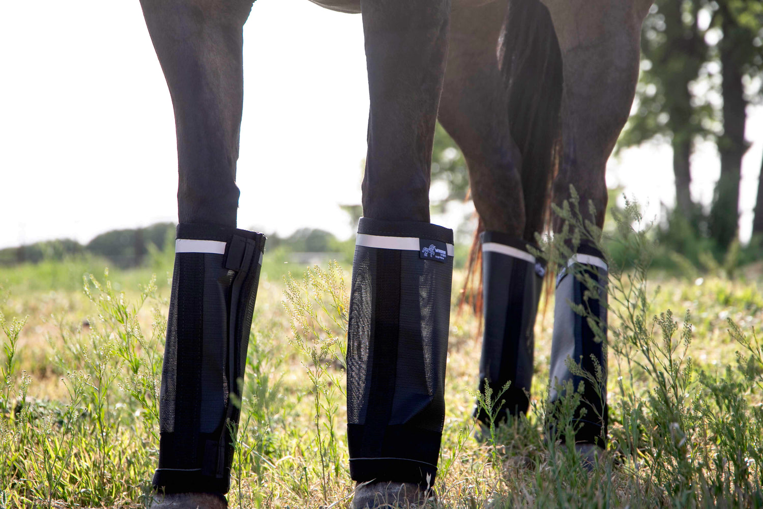 Warrior Fly Boots - Reflective - Black Only