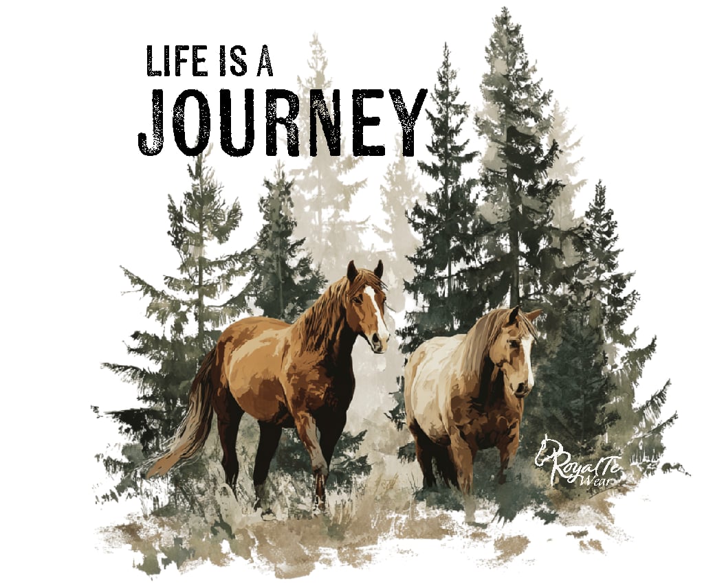 Life Is A Journey Crew Neck Sweatshirt