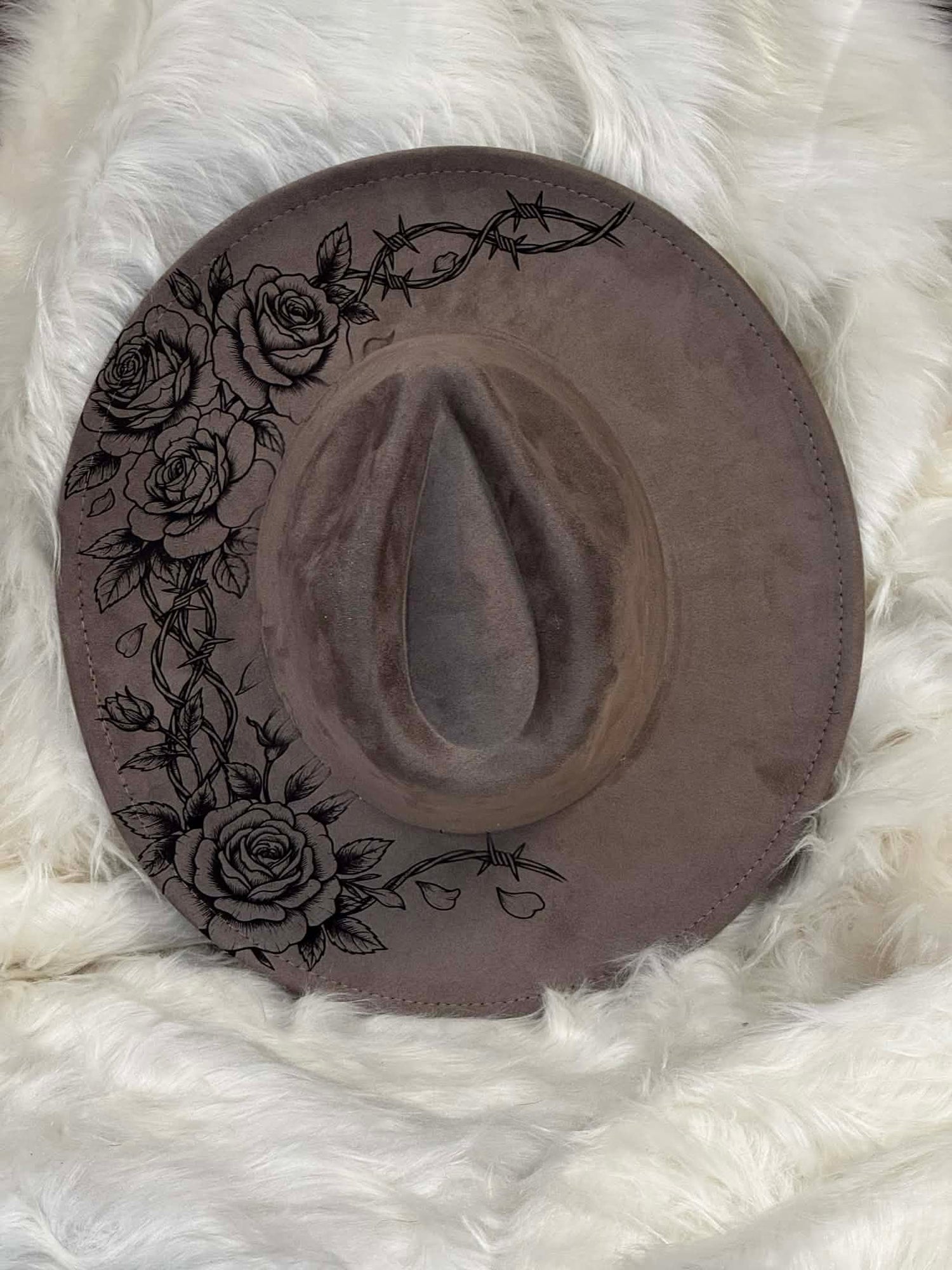 Customizable Vegan Suede Hat