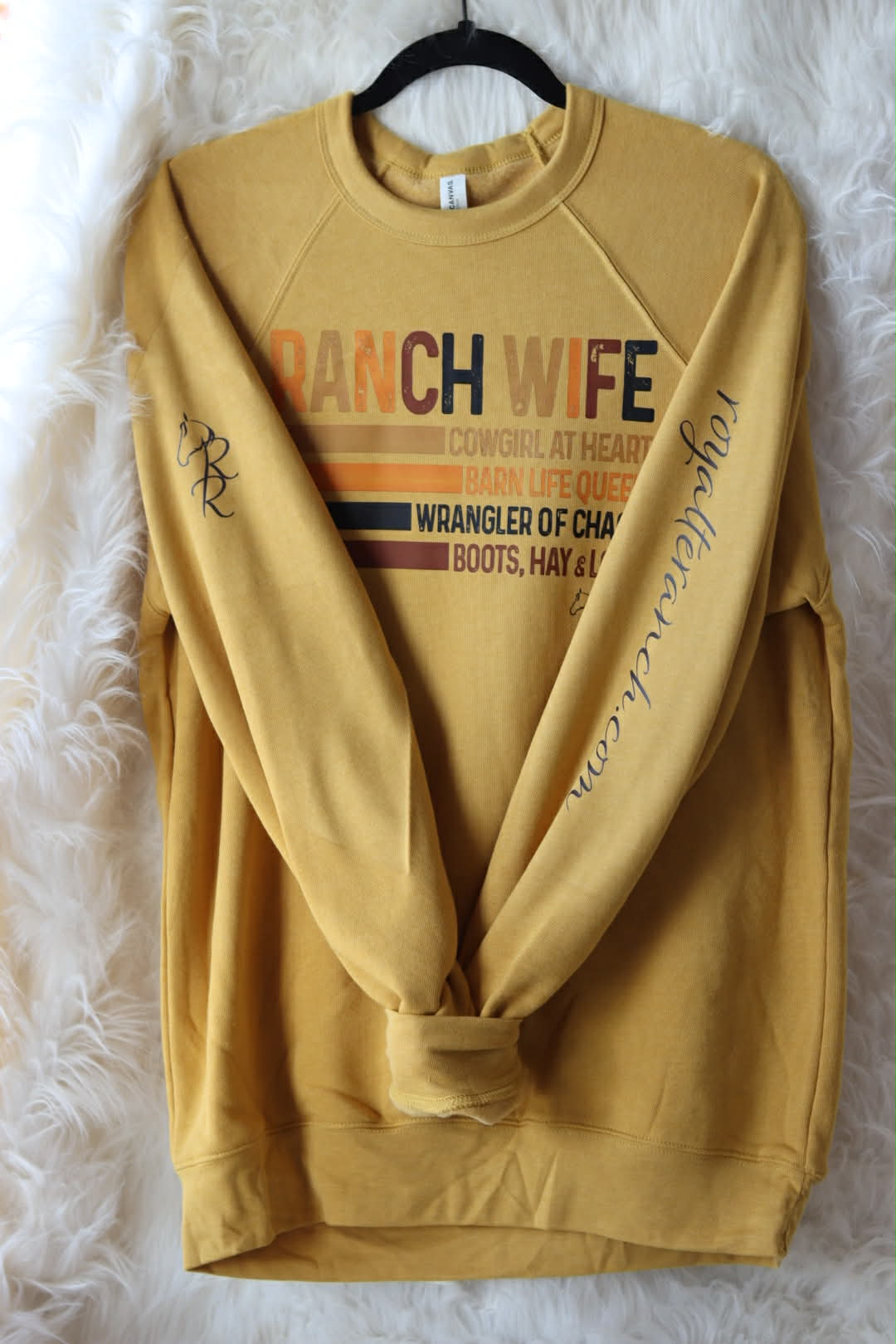 Ranch Wife Crew Neck Sweatshirt