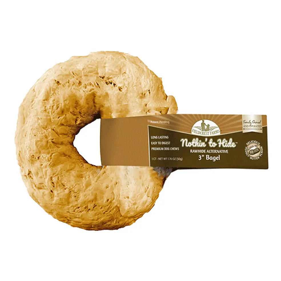 Fieldcrest Farms Nothin' To Hide Bagel Peanut Butter