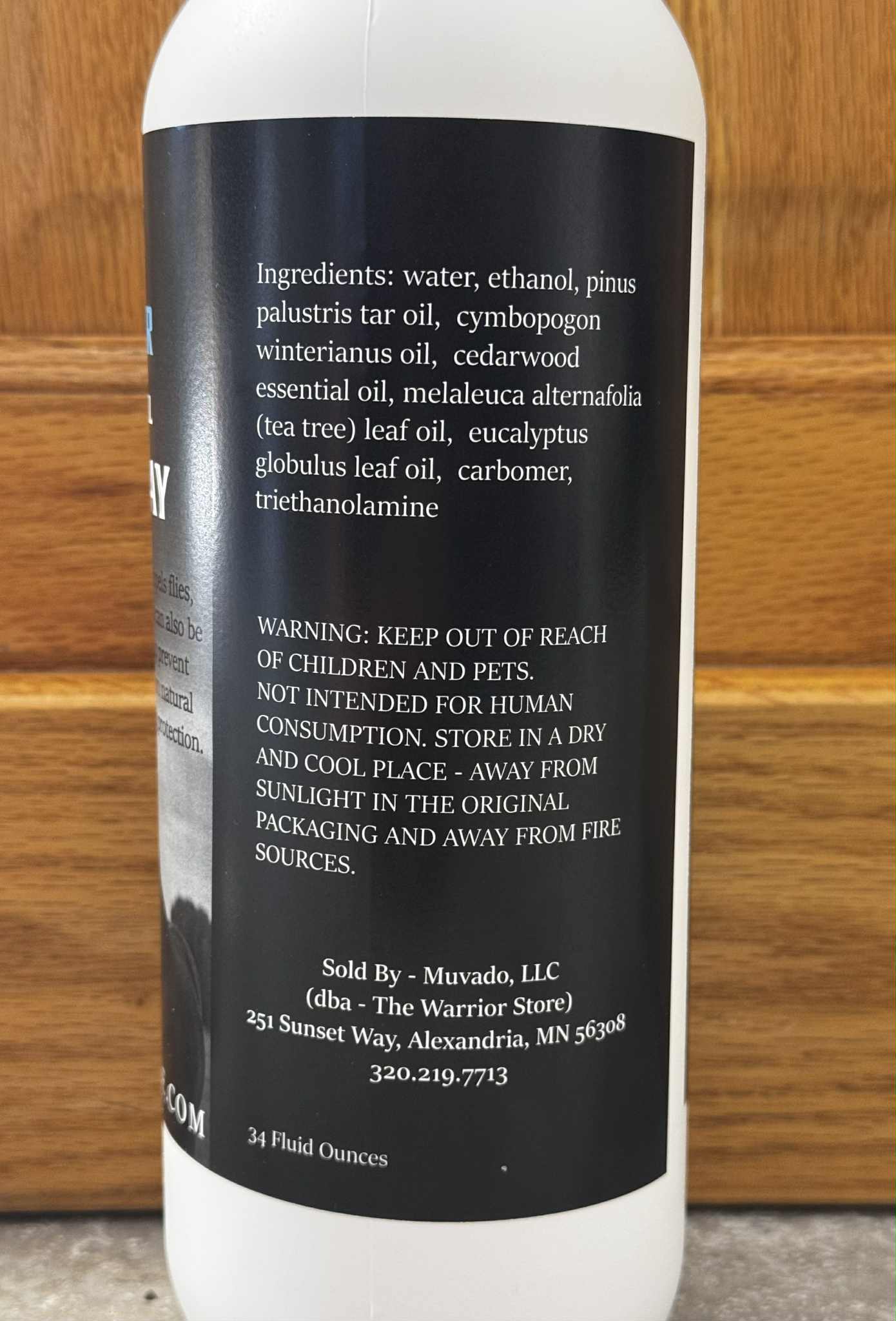 All Natural Fly Spray