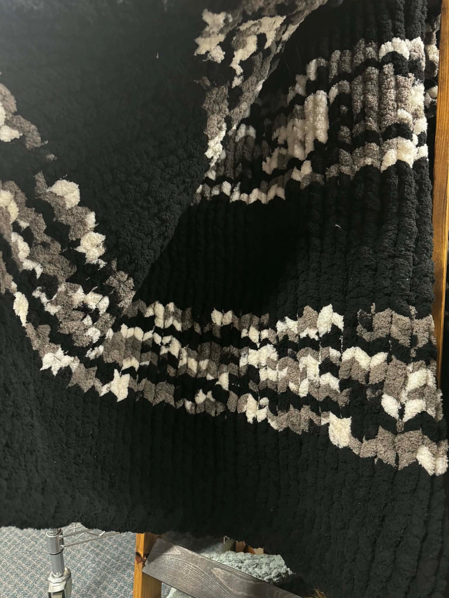 Finger Knitted Blankets